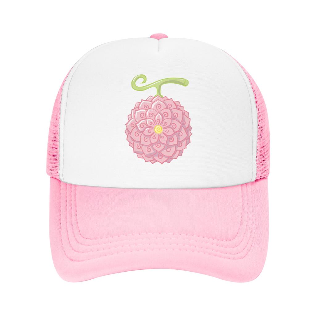 Robin Devil Fruit Hana Hana No Mi Mesh Baseball Cap Adult Vintage Trucker Hat onepieces Adjustable Polyester Snapback Caps
