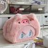 Cartoon Capybara Pencil Bag Large Capacity Pencil Storage Bags Kawaii Pen Pouch Students Stationery Organizer Makeup Bag