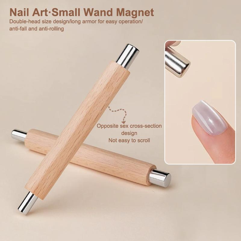Hollow Shaped Cat Eye Magnet Multi-Function Nail Art Tool Use With Magnet And Cat Eye Gel Polish Hollow Design Nail Accessories