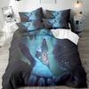 Animation Series 3D Digital Printing Three-Piece Bedding Kit Bed Sheet Quilt Cover