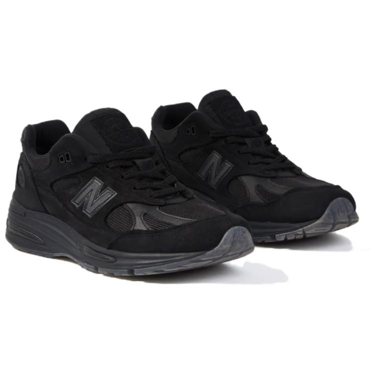 New New Balance 991v2 MiUK Stone Island Ghost Pack Black U991SK2