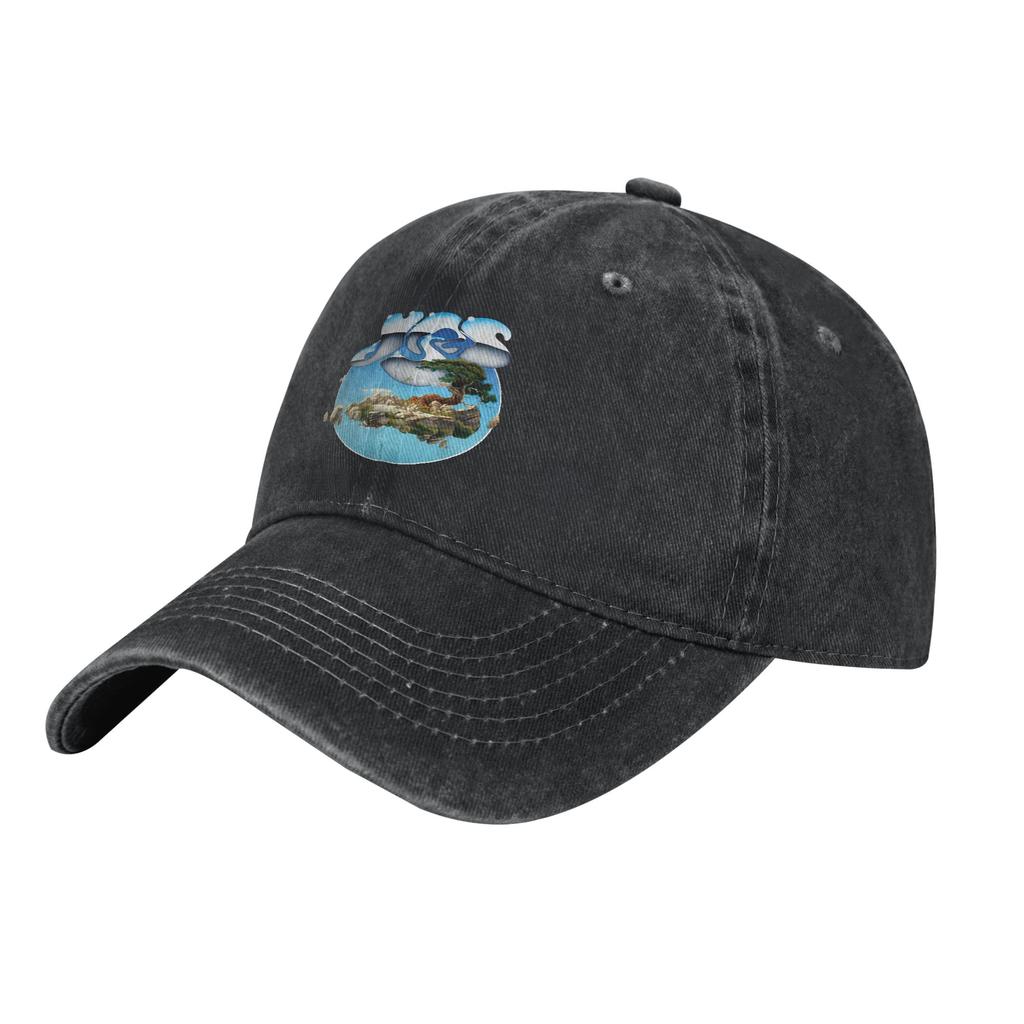Yes Band Tales From Topographic Oceans Baseball Cap Casual Distressed Denim Rock 80s Headwear Workouts Adjustable Fit Caps Hat