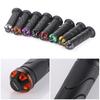 Universally Motorcycle Hand Grips Rubber End Thrusters Grip Handlebar Grips for Scooter Electric Bike Modification