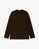 WORK ON BODY OFF Rested Semi-Overfit Turtleneck Knit [Brown]