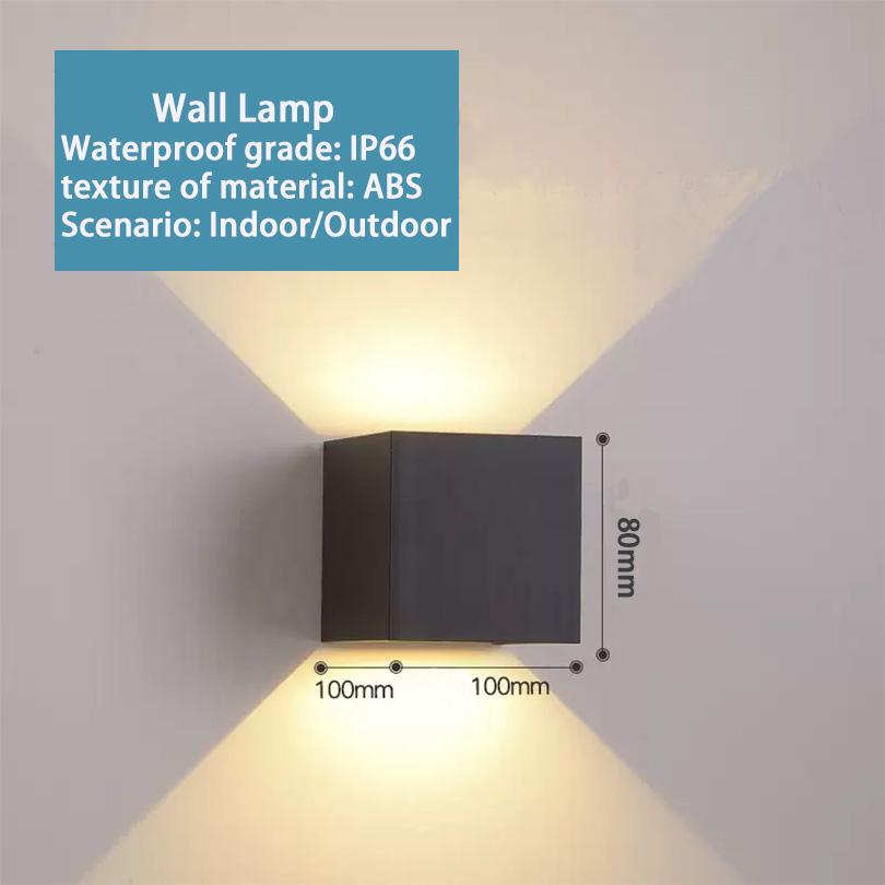 

LED Outdoor Wall Lights Exterior Wall Sconce IP66 Waterproof Led Sconce Lamp for Porch Front Door Garden Wall Lamp Cold White