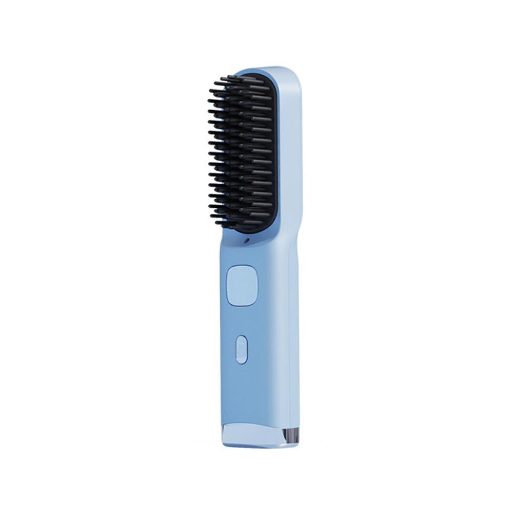 Type-C Rechargeable Straight Hair Comb 140-200C° Wireless Hair Straightener  Home Salon