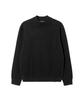 ADHOC Men'S Mock Neck Sweater (Black) (Hbalk90)
