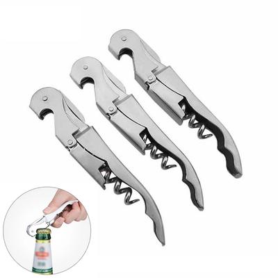 Stainless Steel Cork Screw Multifunction Wine Cap Opener Kitchen Bar Tools