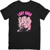 Lady Gaga Music Unisex Fit for Men Women Quality Cotton T-Shirt Black