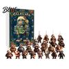 Multifunctional Holiday Decoration Surprises Family Ape Man 24-Day Countdown Advent Calendar Themed With Christmas Festival