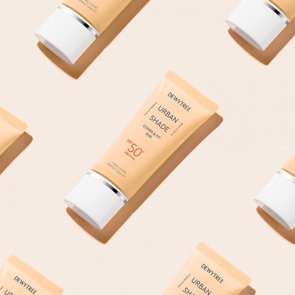 DEWYTREE Urban Shade Foundation Free Cover & Fit Tone-Up Sun Cream 40ml / SPF50+ PA++++