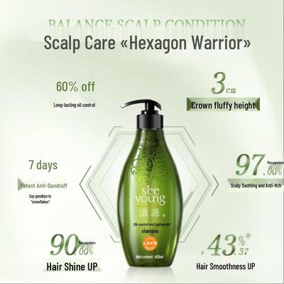 Champú Ligero Control de Grasa Ziyuan Sapindus