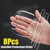 8Pcs Invisible Car Door Handle Bowl Anti-Scratch Protector Sticker Car Universal