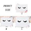 Stylish 50 Count Lash Bags Cute Eyelash Makeup Bags with Zipper