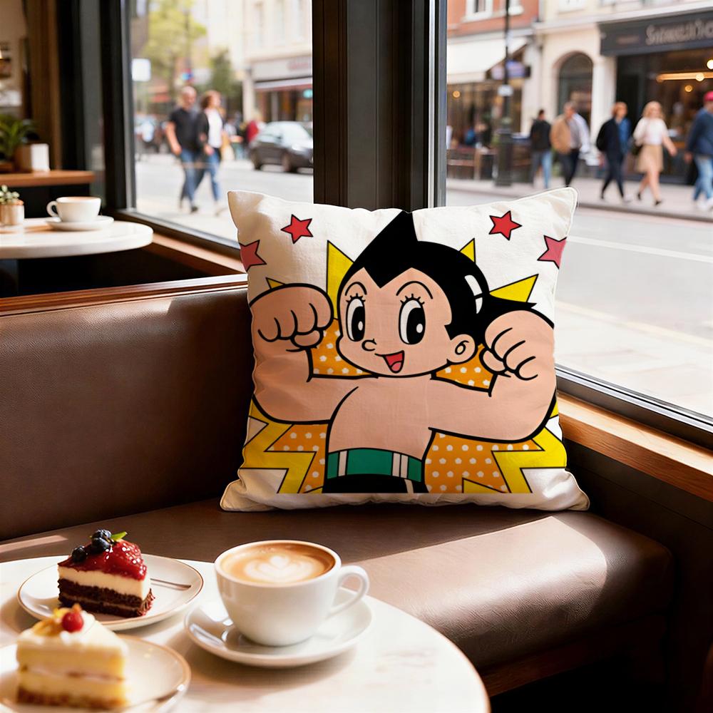 Cartoon Astro Boy Cushion Cover Decorative Cushions Covers Cover Sofa x Pillow Piece x x Pillowcase