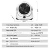 OIMG Oscillating Dual-Use Portable Heater Fan