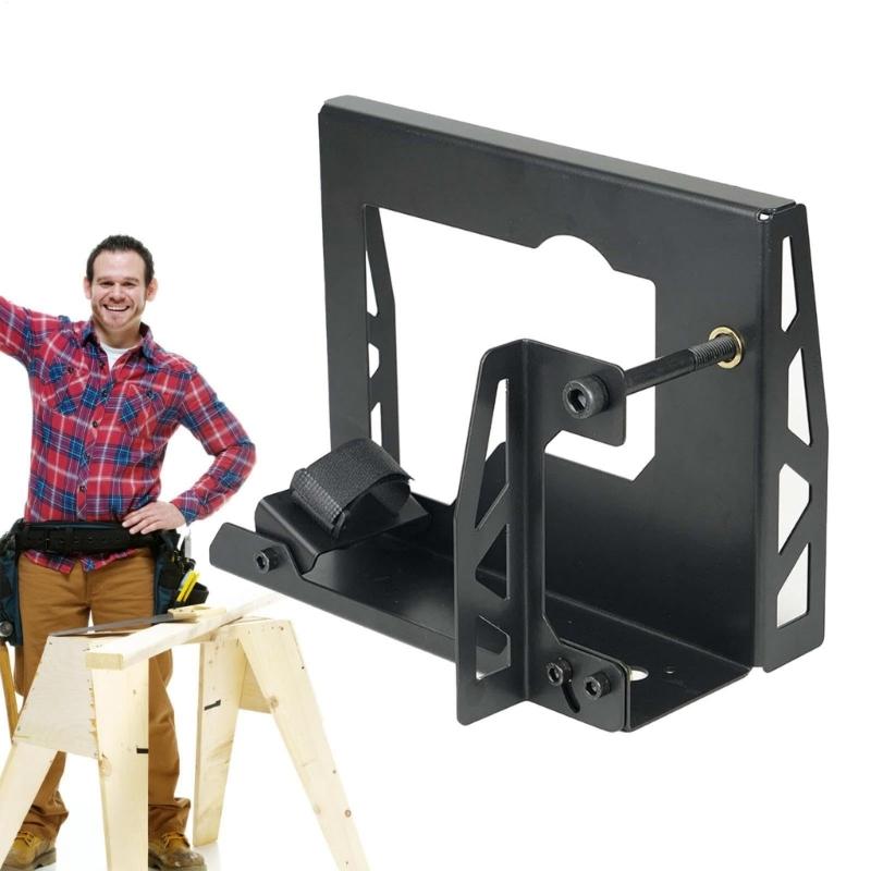 Ergonomic Portable Thickened Steel Planer Inversion Bracket Stand For Woodworking Tool Quick Assembly Disassembly Design