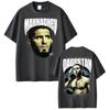 T-shirt Grafiche Limited Islam Makhachev Dagestan Unisex Moda Donna Estetica della Violenza T-shirt Comfort Cotone T-shirt Oversize