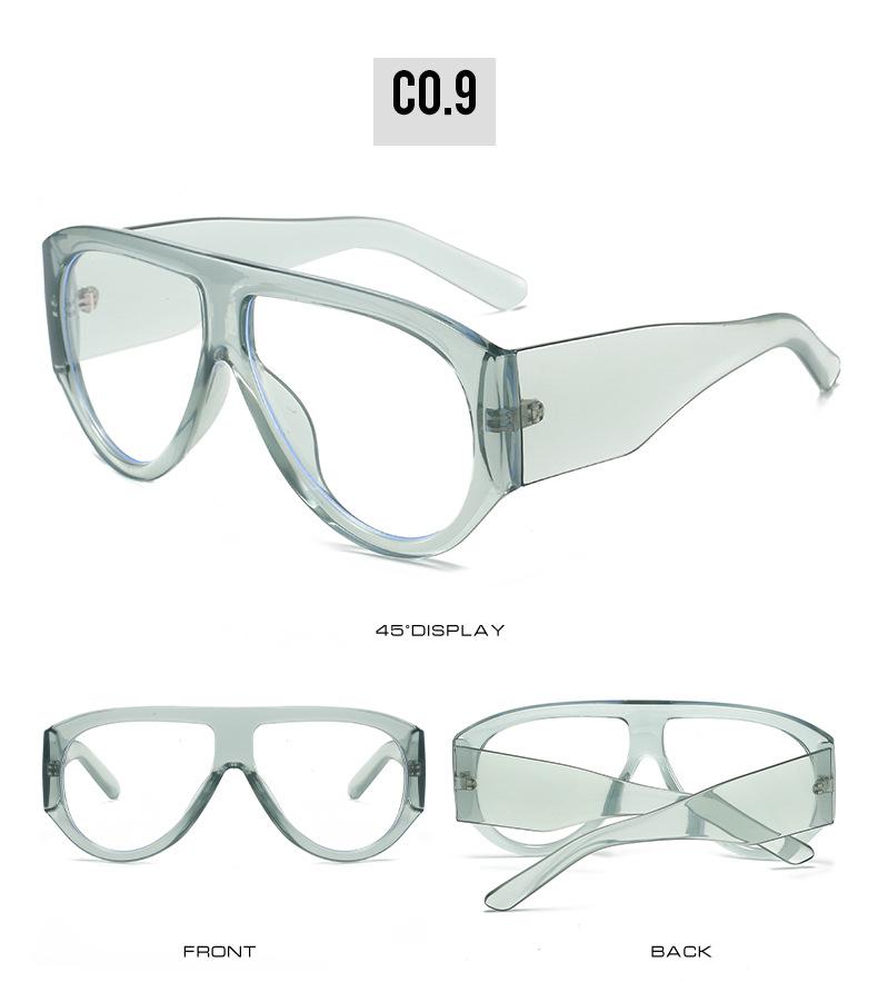 Blue Light Filter Prescription Myopia Glasses For Women Brand Designer Oversized Pilot Glasses Luxury Short-sighted Eyewear