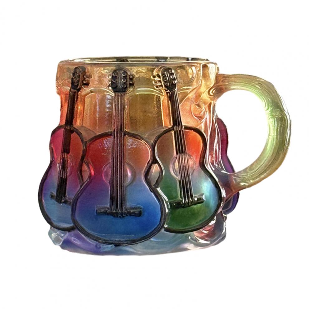 Painted Book Mug 3D Book Stacking Mug Hand-Drawn Literary Coffee Cup for Book Lovers Teachers Librarians Creative Gift