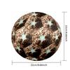 1pc Diamond Hexagon Themed Soccer Ball, Size 5, Lightweight PVC Material, Outdoor Training Soccer Ball Gift. q62272