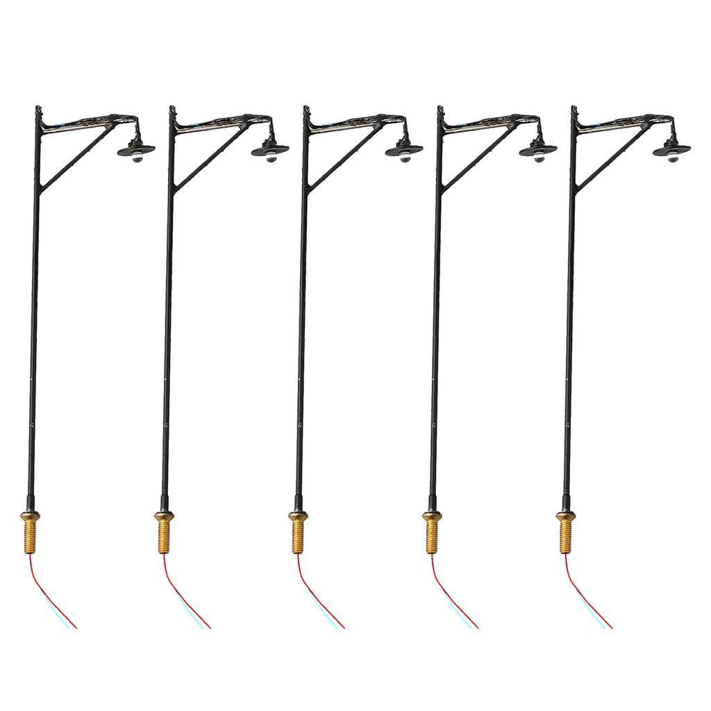 Model Light Street Light 5pcs Accessories LED Lamp Post