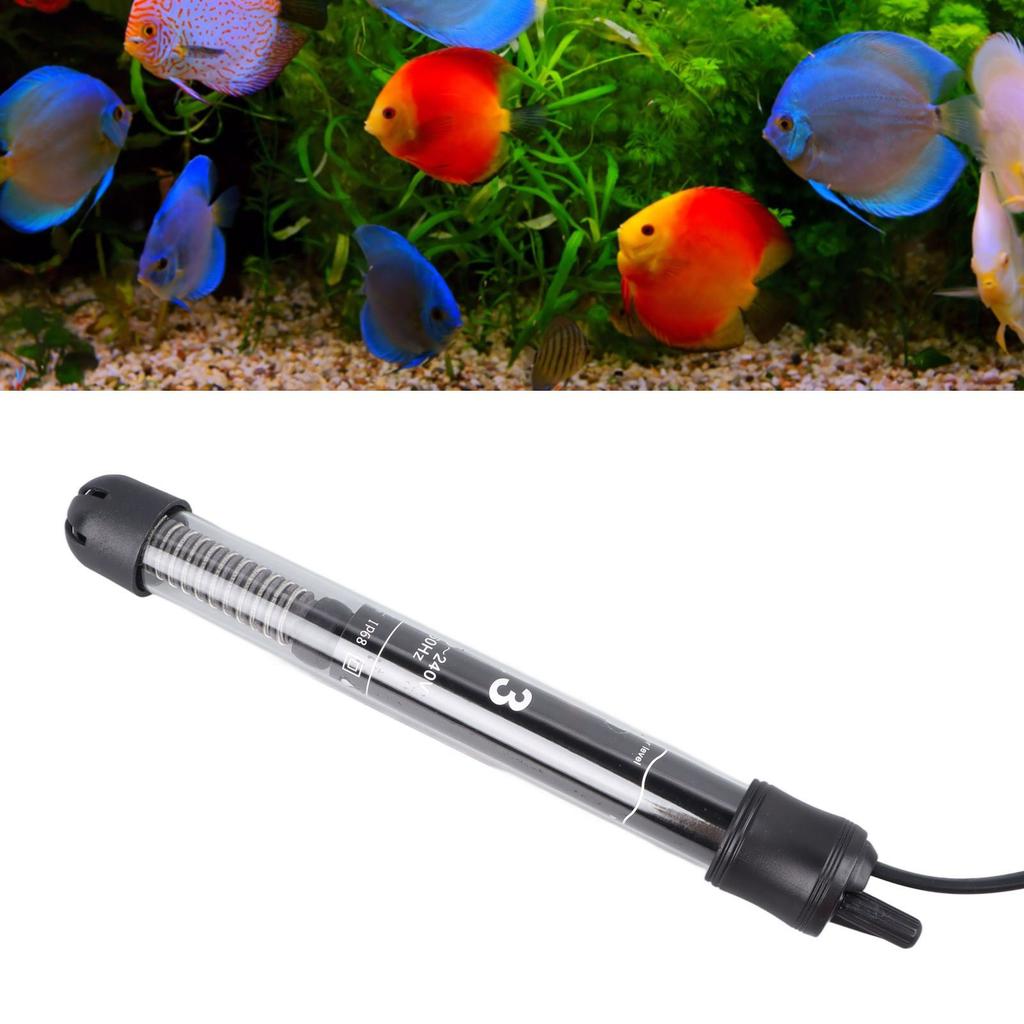 Aquarium Heater Automatic Heating Overheating Fish Heating Rod with Suction Cup 50W