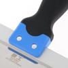 Stainless Steel Paint Scraper High Quality 4 Inch Putty Knife with Comfortable Grip Handle for Wallpaper Removal and Cleaning