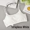 Southeast Asia Strap Backless Bandeau Top with Chest Pads - Comfortable Back Buckle Bra for Girls