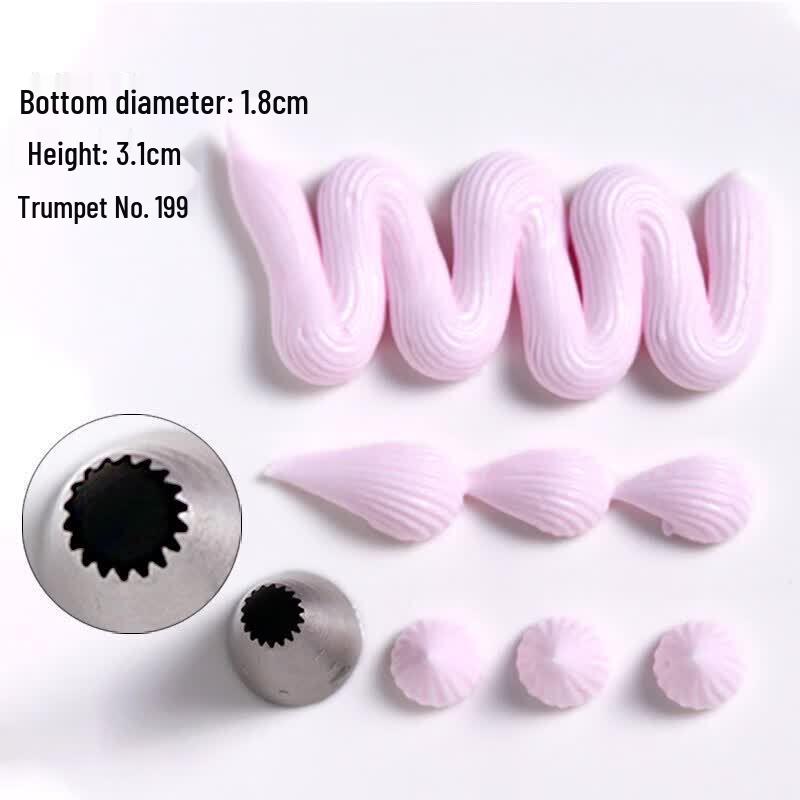 Qiwei 304 Stainless Steel Decorating Nozzle