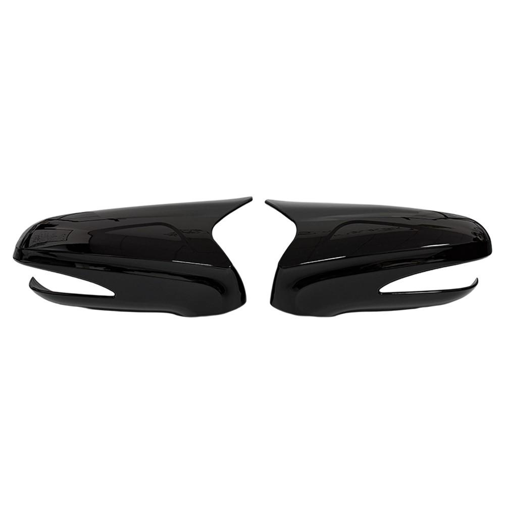 

For LHD Lexus IS250 IS350 ES350 LS 2006-2012 US Version Car Rearview Side Mirror Cover Wing Cap Exterior Door Shell Trim Gloss Black