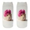 New Fashion 3D Printed Mouse Totoro Socks Funny Kawaii Women Cute Animal Fitness Hamster Sokken Dropship
