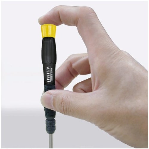 ENGINEER DK-13 Interchangeable Precision Screwdriver, +00/+0(3)/+0(3.8)