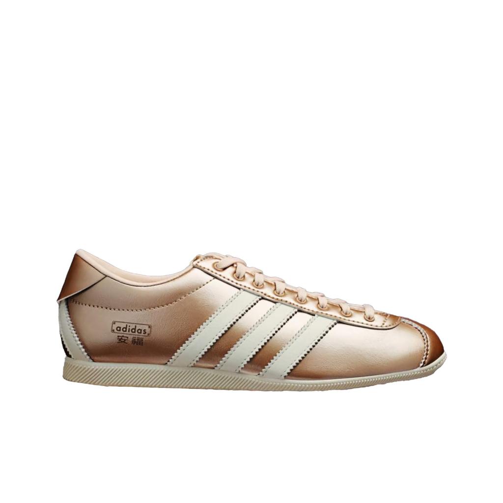 Adidas Originals Anfu Casual Thin Sole Comfortable Training Shoes Women Shoes Rose-Gold White KJ5438
