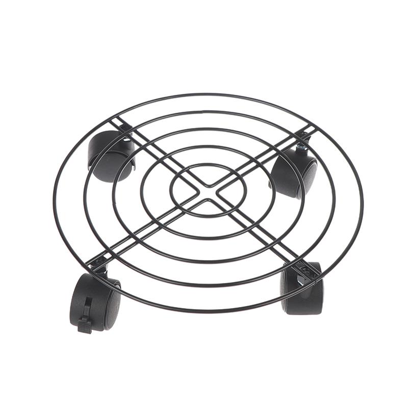 Plant Stands Indoor Metal Flower Pot Stand Heavy Duty Plants Holder With Four Wheels Plant Mobile Trolley For Corner Gardening