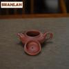 200ml Vintage Yixing Purple Clay Teapots Handmade Line Circle Pot Raw Ore Clear Water Mud Kettle Zisha Teaset Tea Services Craft