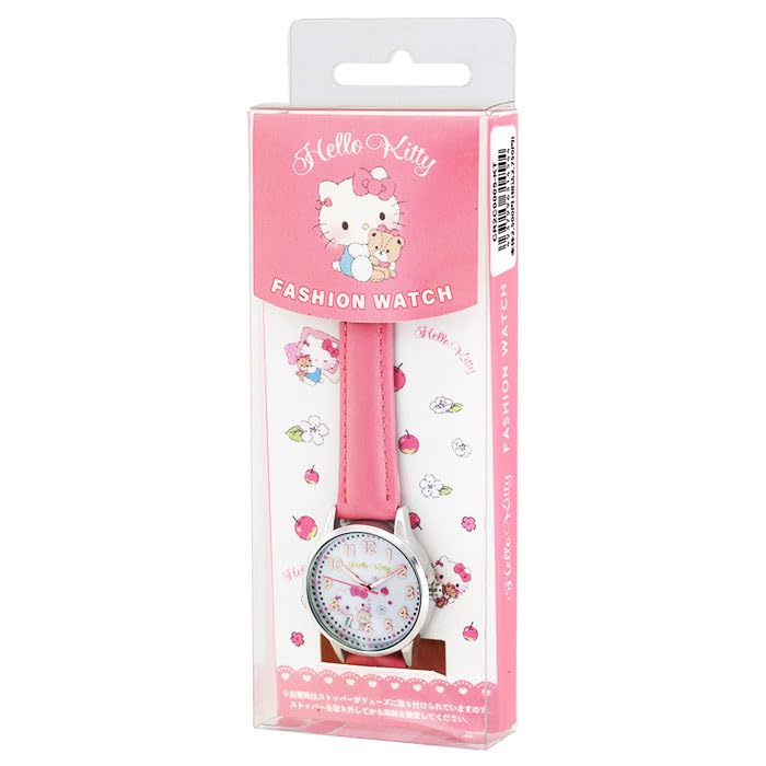 Sanrio Hello Kitty Watch Pink J-AXIS Women's CR2C0005-KT,