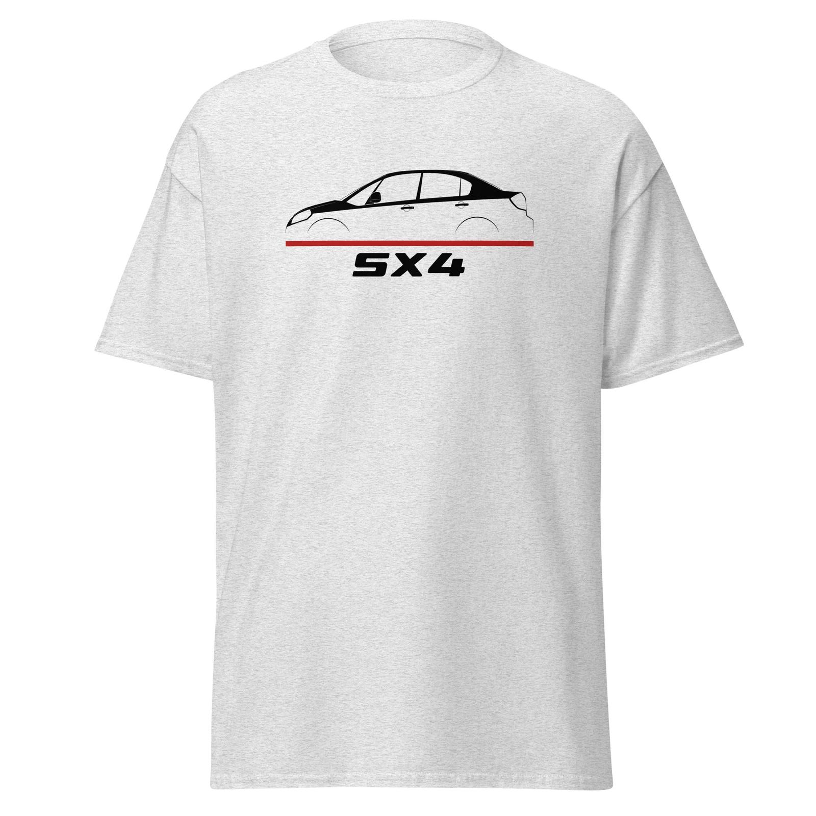 Premium T-Shirt For Suzuki SX4 2007-2014 Car Fans Birthday Gift Tee Shirt M