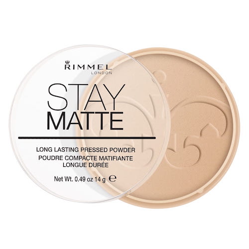 Rimmel Stay Matte Face Powder, Shade: Sandstorm 004, 14g Compact
