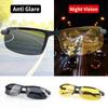 Night Vision Glasses Men Anti-Glare Driving Half Frame Sunglasses for Driver Outdoor Sport Goggles Women Eyewear Gafas De Sol