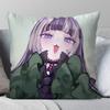 Juufuutei Raden Animation HHololive Pillow Case Fashion Square Pillowcase Bedroom Sofa Room Ins Decoration Leisure