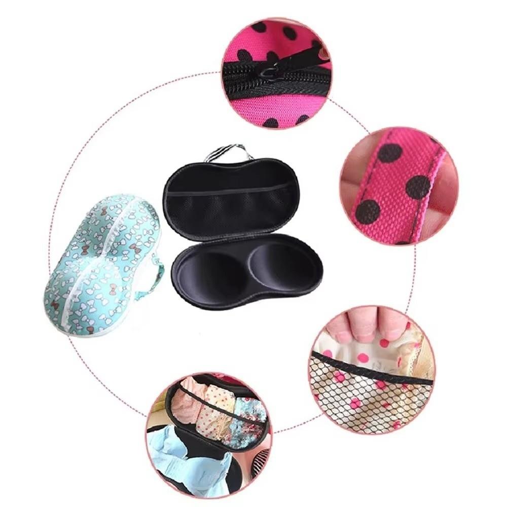Hard Shell Lingerie Organizer Anti-Deformation Underwear Bag Fashion Bra Storage Box For Women
