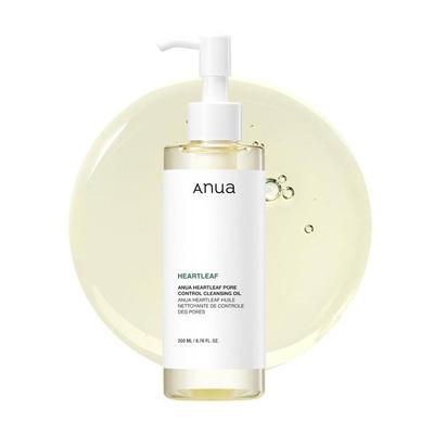 Huile Nettoyante - ANUA - Heartleaf Pore Control - 200ML - Hypoallergénique - Pour Tous Types De Peau