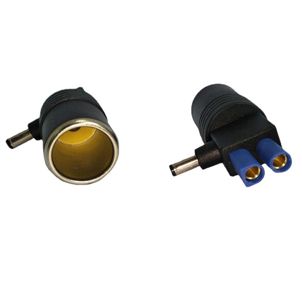 12V Lighter Socket Black Cables Adapters Sockets DC5521 Connector