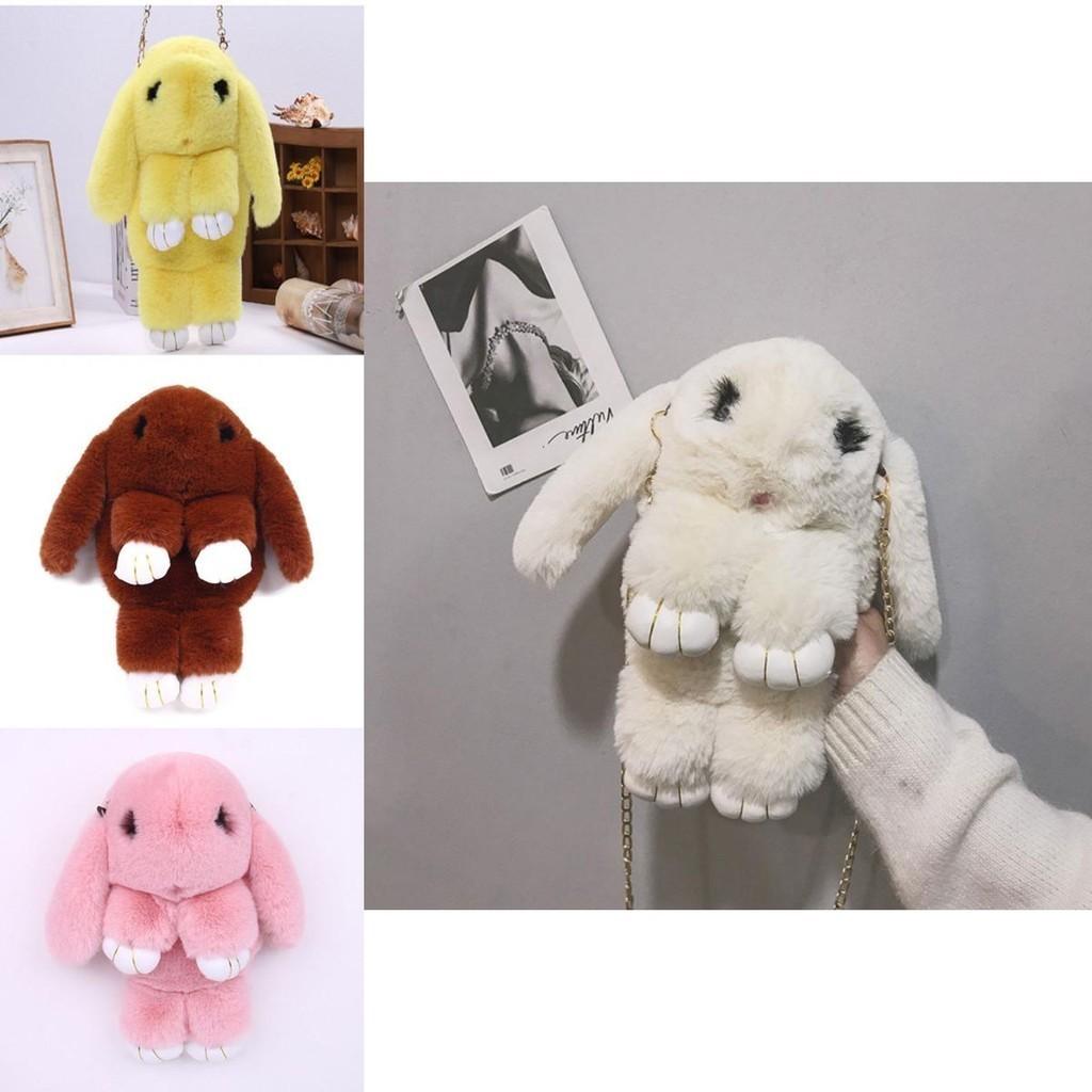 Adorable Rabbit Purse Tote Bunny Backpack Shoulder Bag For Daily Adventures