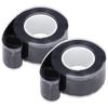 2 Roll Set 2.5cmx3m Electrical Tape Silicone Self Fusing Tape Pipeline Water Pipe Repair Tape for Garden