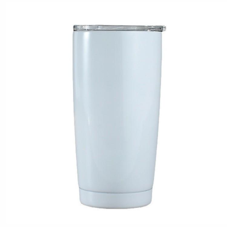 20oz Stainless Steel Car Cup, Double-layer Stainless Steel Thermos Cup, Portable Car Ice-cold Cup