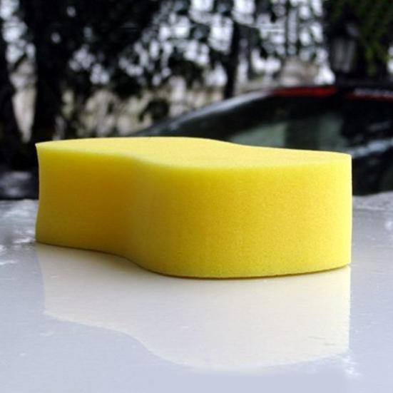 Portable 8 Shape Car Glass Washing Cleaner Wax Sponge Foam Auto Cleaning Tool