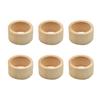 Yousheng Wood Napkin Rings Rustic Napkin Holders Reusable Napkin Rings for Dinner Party Wedding Christmas Home Farmhouse Decor