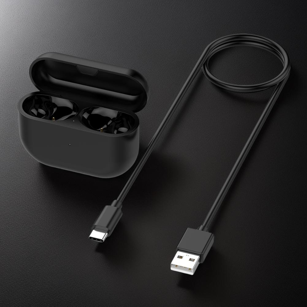 590mAh Wireless Earphones Charging Case Type-C Replacement Earbuds Charger Case Box with LED Indicator for Jabra Elite 10